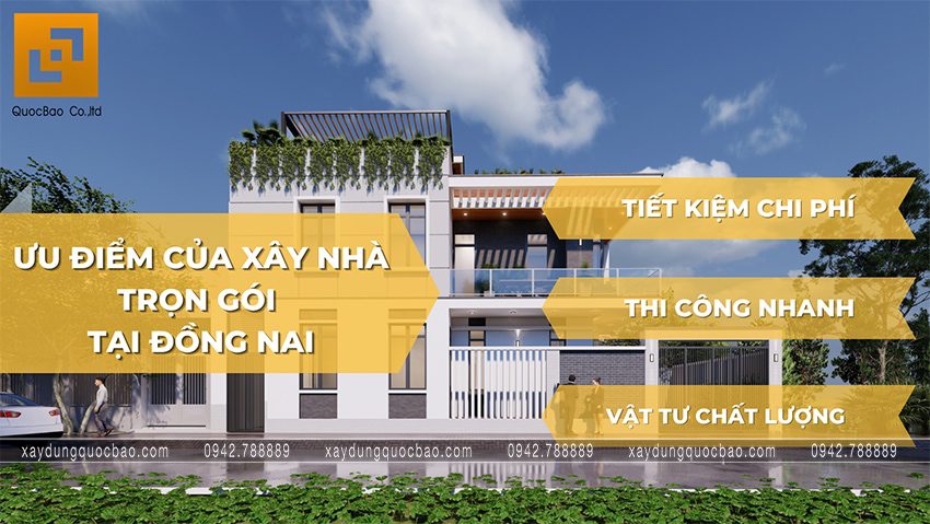 Công ty xây dựng quốc bảo đơn vị xây nhà trọn gói tại đồng nai uy tín, chuyên nghiệp