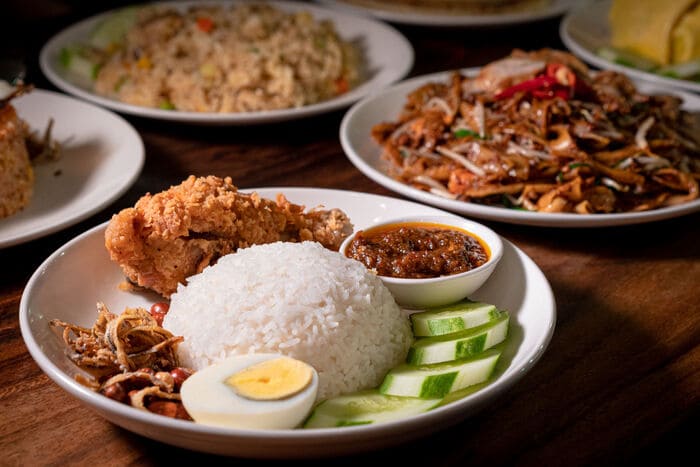 Văn hóa ẩm thực Malaysia - Cơm béo Nasi Lemak 