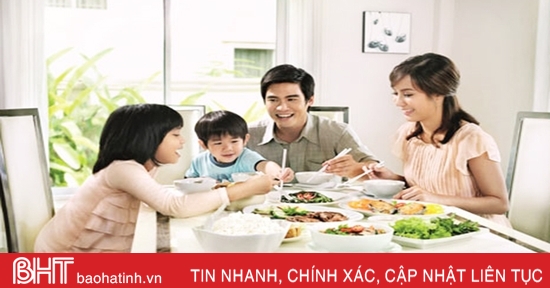 Văn hóa trong bữa ăn gia đình Việt
