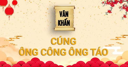 Văn khấn cúng ông Công ông Táo năm 2023 chuẩn nhất