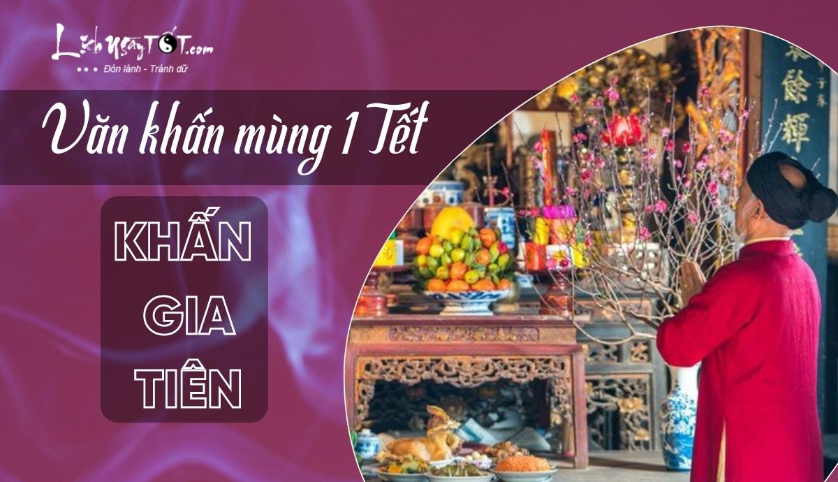 Van khan Gia tien mung 1 Tet