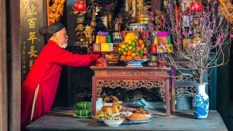 Văn khấn giao thừa trong nhà