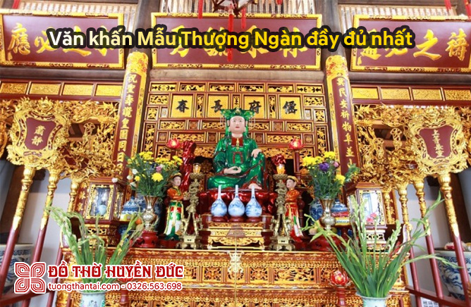 Văn khấn Mẫu Thượng Ngàn đầy đủ nhất