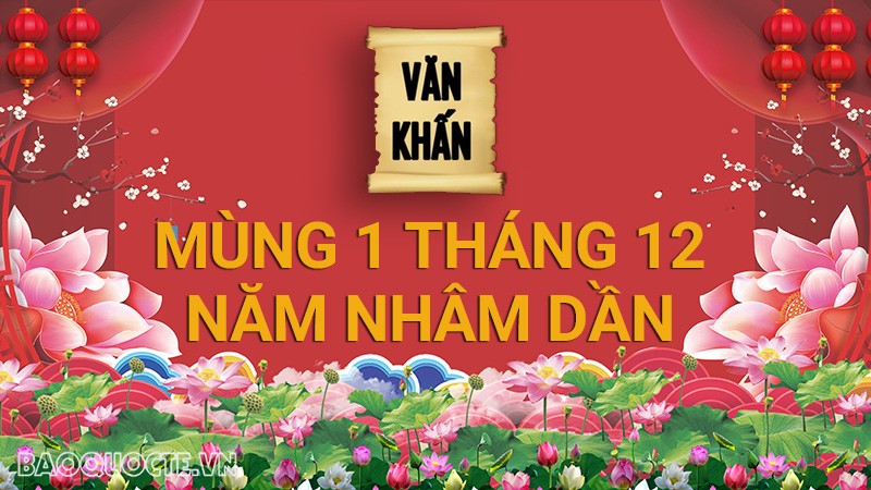 Văn khấn mùng 1 tháng 12 Âm lịch năm Nhâm Dần 2022, bài cúng gia tiên và thần linh theo truyền thống Việt Nam