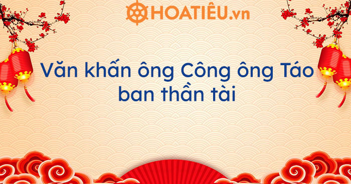 văn khấn ông Công ông Táo bàn thờ Thần Tài