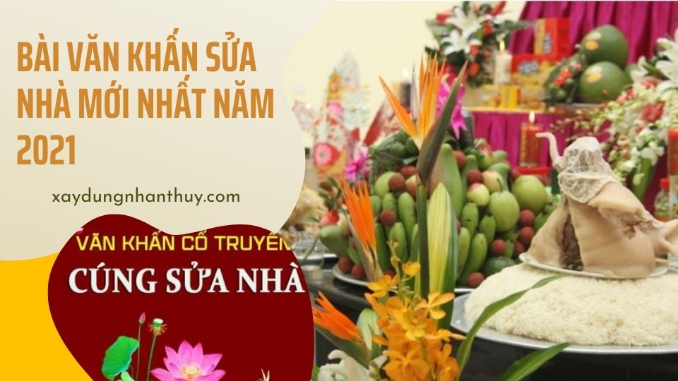 văn khấn sửa nhà