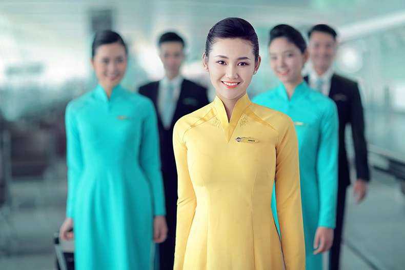 Trang phục của đội ngũ tiếp viên hàng không Vietnam Airlines
