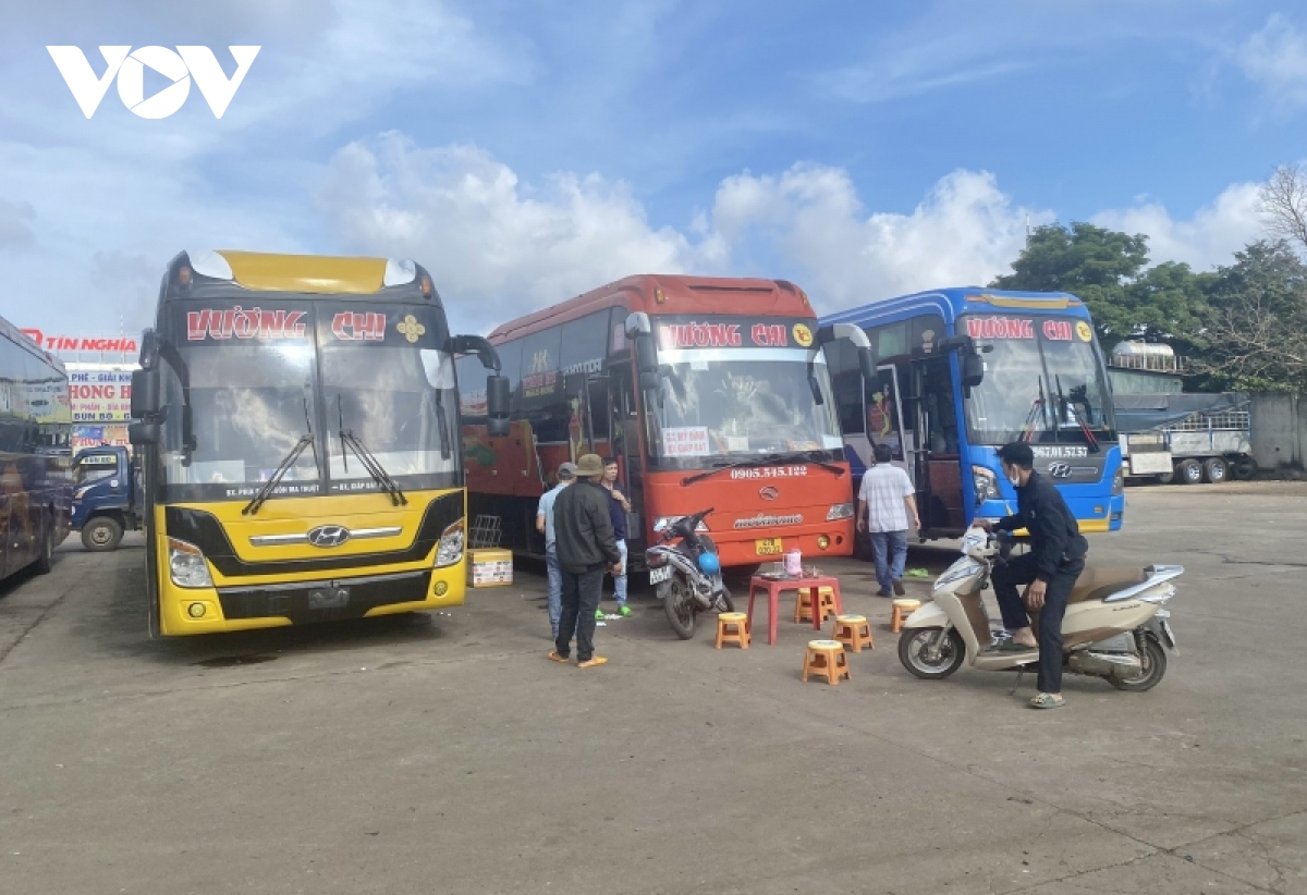 ve xe khach tet 2023 tu Dak lak di cac tinh, thanh khong co nhieu bien dong hinh anh 1