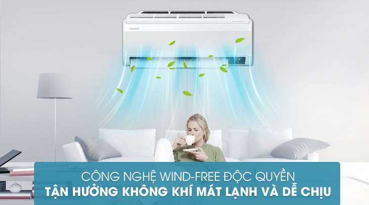 Máy lạnh Samsung Wind-Free Inverter 1.5 HP AR13TYAACWKNSV