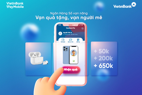 VietinBank iPay Mobile - ‘siêu’ ứng dụng tích hợp hơn 150 tính năng