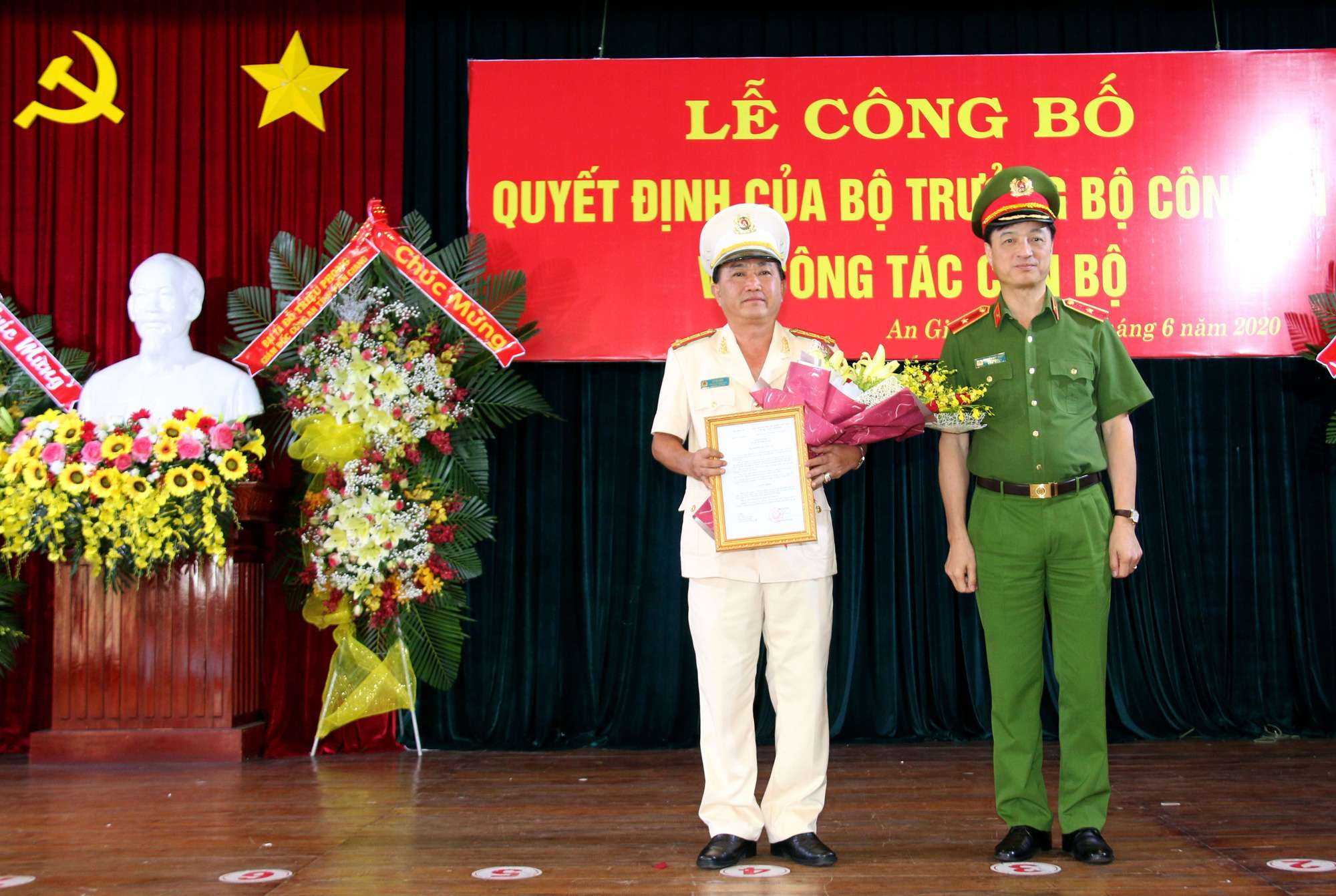 Phó Giám đốc Công an TP Cần Thơ được bổ nhiệm làm Giám đốc Công an tỉnh An Giang - Ảnh 1.