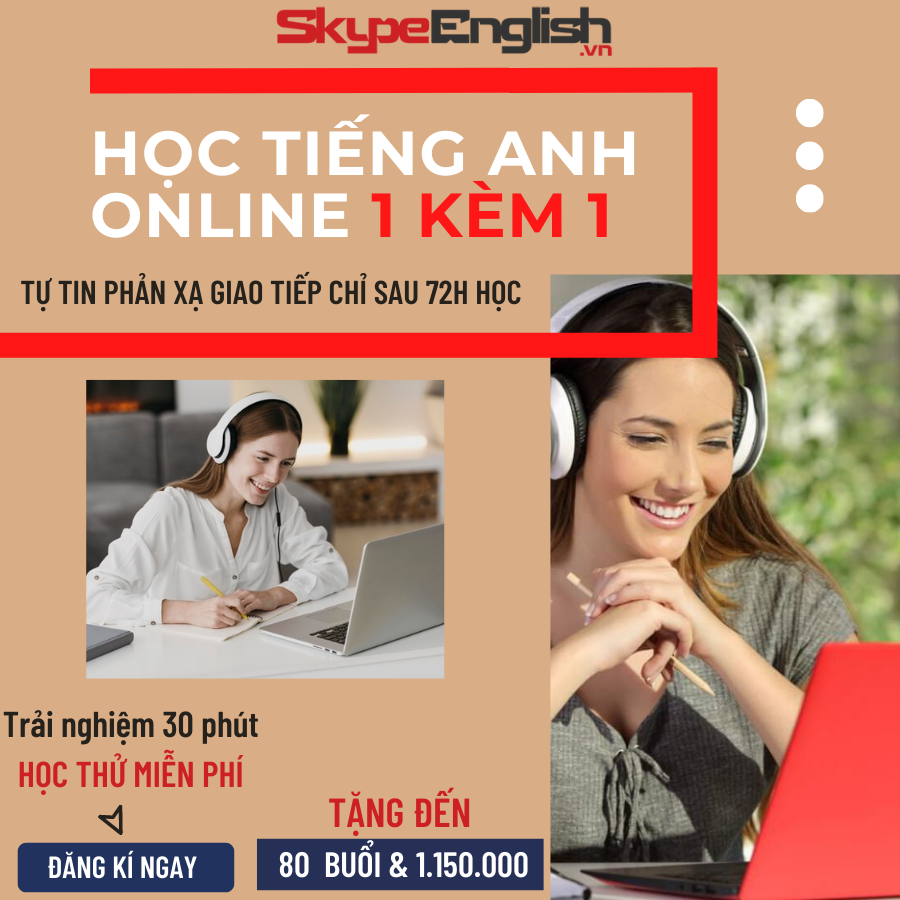 TOP 10 trung tâm học tiếng Anh trực tuyến 1 kèm 1 tốt nhất 2022 - Skype English