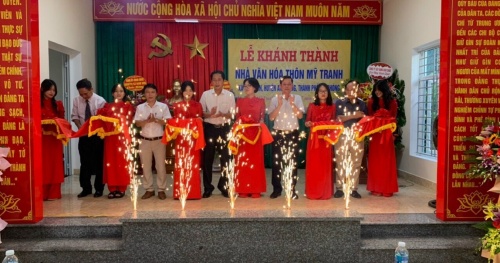 Xã Nam Sơn (An Dương): Khánh thành nhà văn hóa thôn Mỹ Tranh