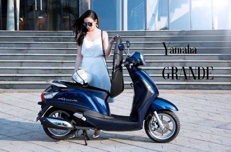 Yamaha Grande ngọt ngào bật nét nữ tính