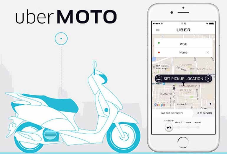 Ứng dụng xe ôm giá rẻ Uber