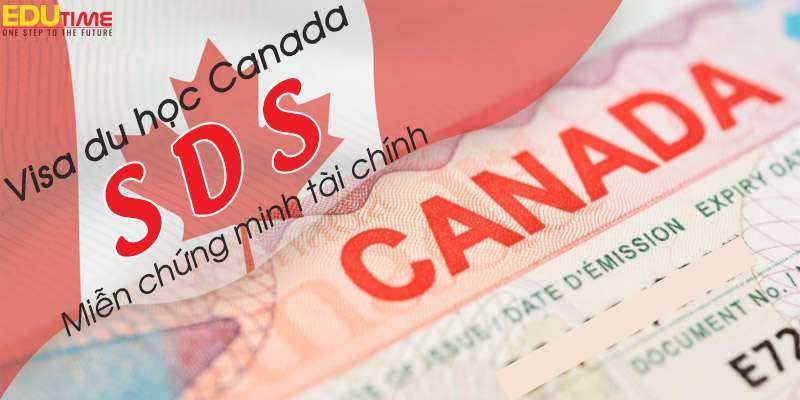 xin visa du học canada 2021-2022 theo diện sds miễn chứng minh tài chính.